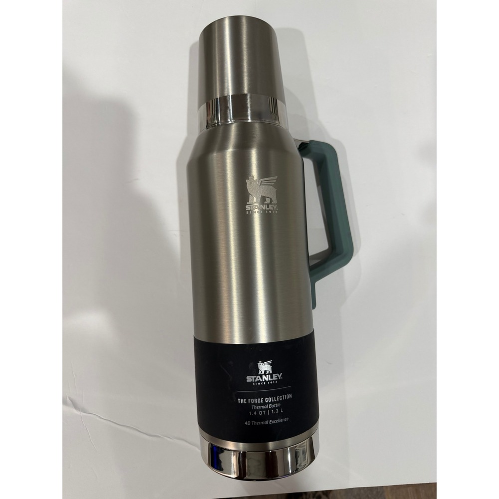 Stanley The Forge Collection Thermal Bottle 1.4 QT 1.3 L Silver Stainless Steel